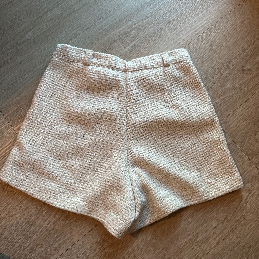 high rise semi-formal shorts